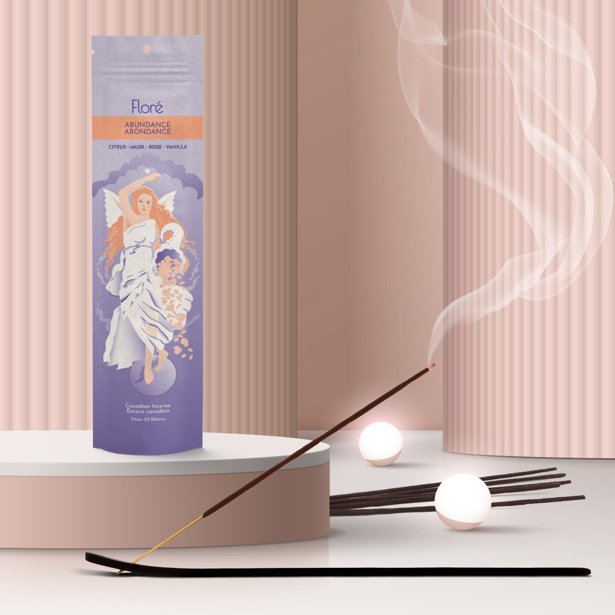 Abundance Incense Sticks Floré Canadian Incense